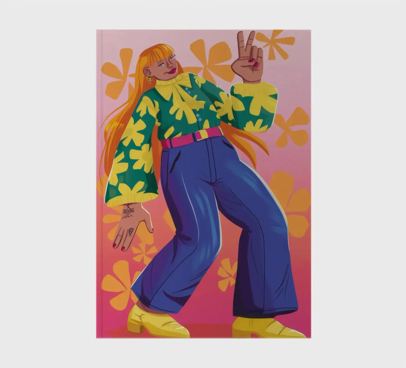 Dynamic Expression carnet de Petal Canvas