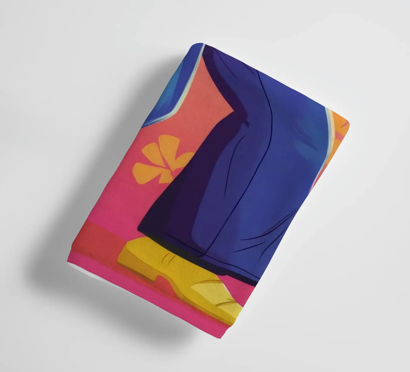 Espressione dinamica asciugamano da bagno da Petal Canvas