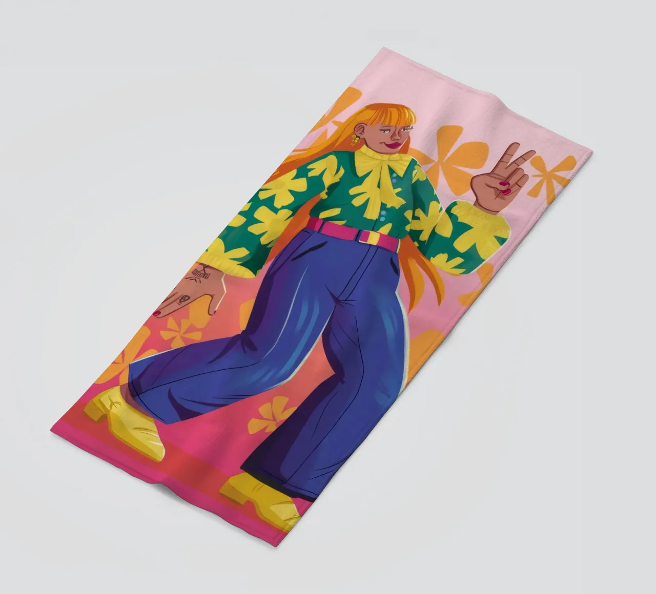 Dynamic Expression telo mare da Petal Canvas