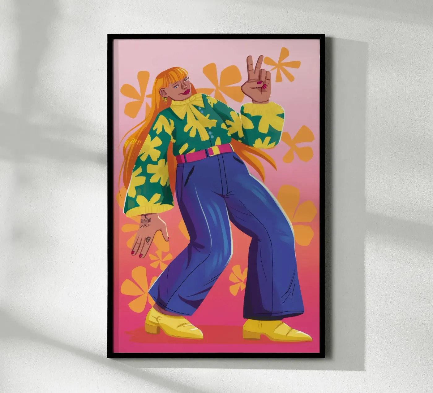 Espressione dinamica poster da Petal Canvas