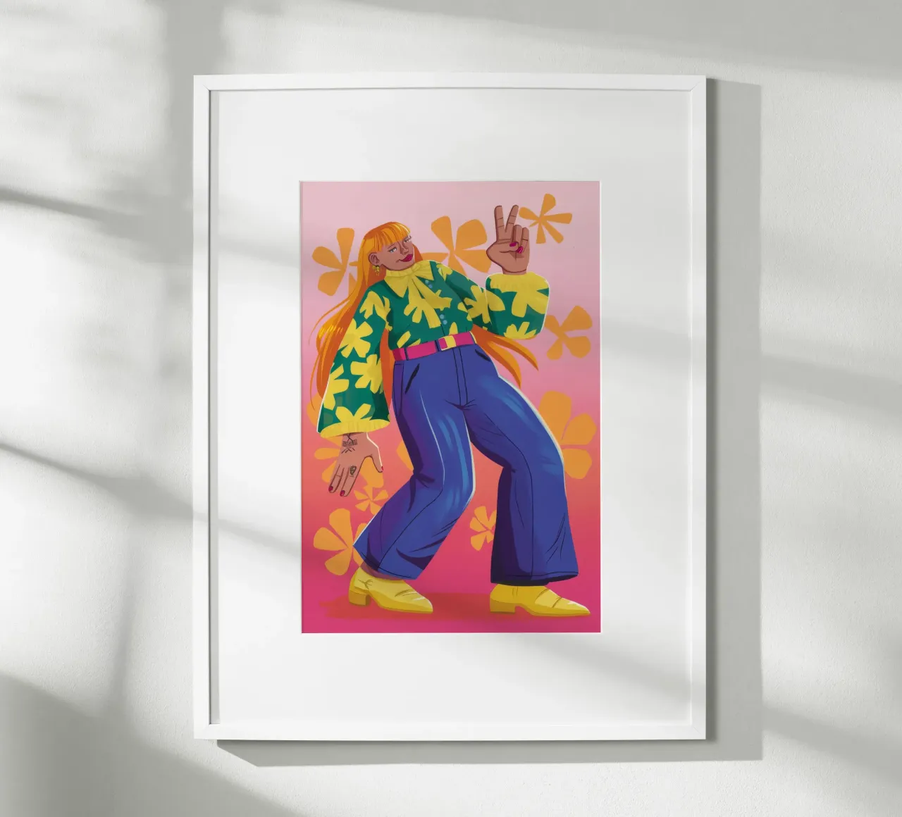 Expression dynamique poster de Petal Canvas