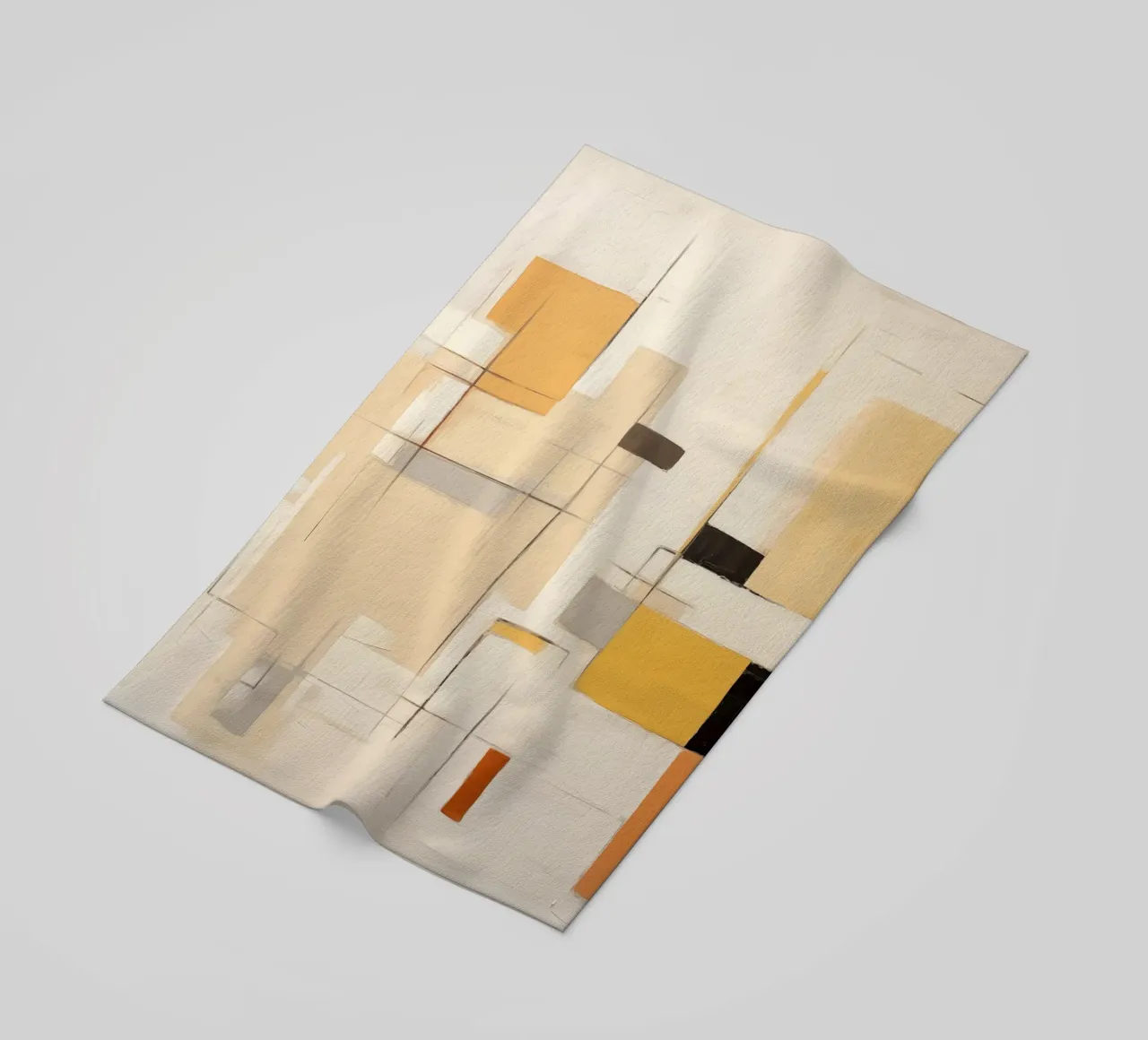 Abstract surfaces beach towel by Imagine
