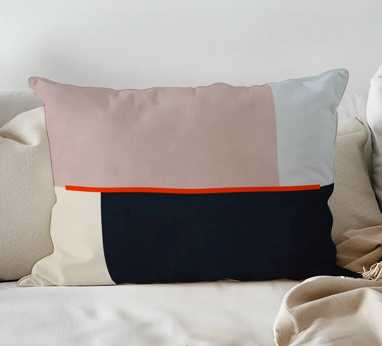 Geometric Shapes no. 10 cuscino da adrianooliveira