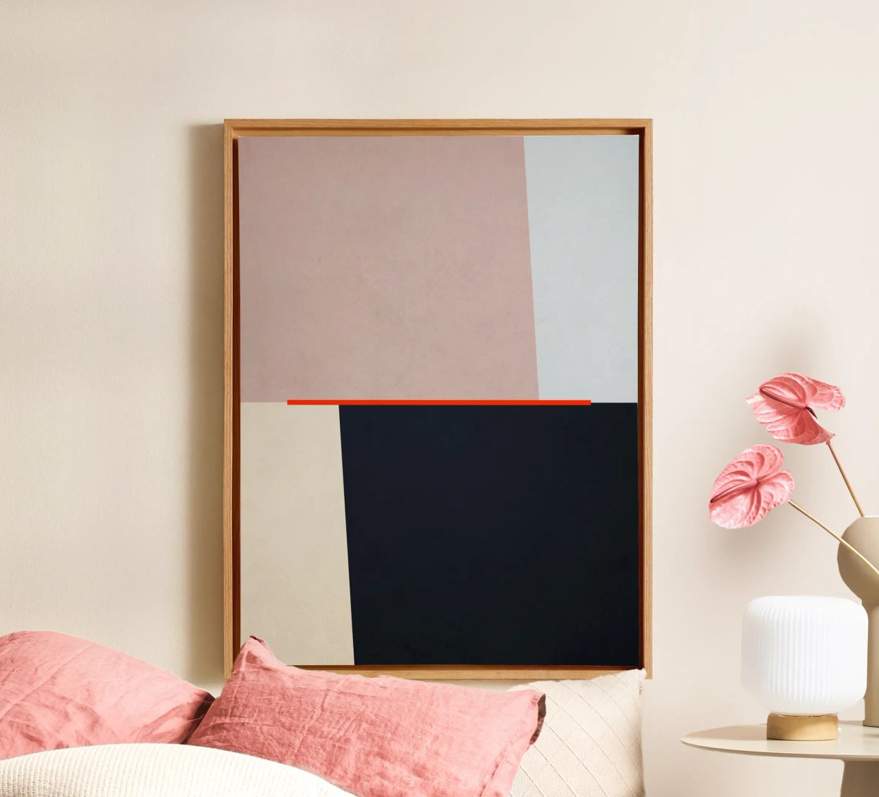 Geometric Shapes no. 10 Leinwand von adrianooliveira
