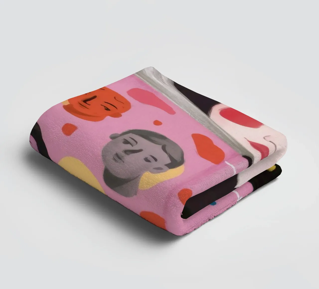 Lecture mystique serviette de bain de Petal Canvas