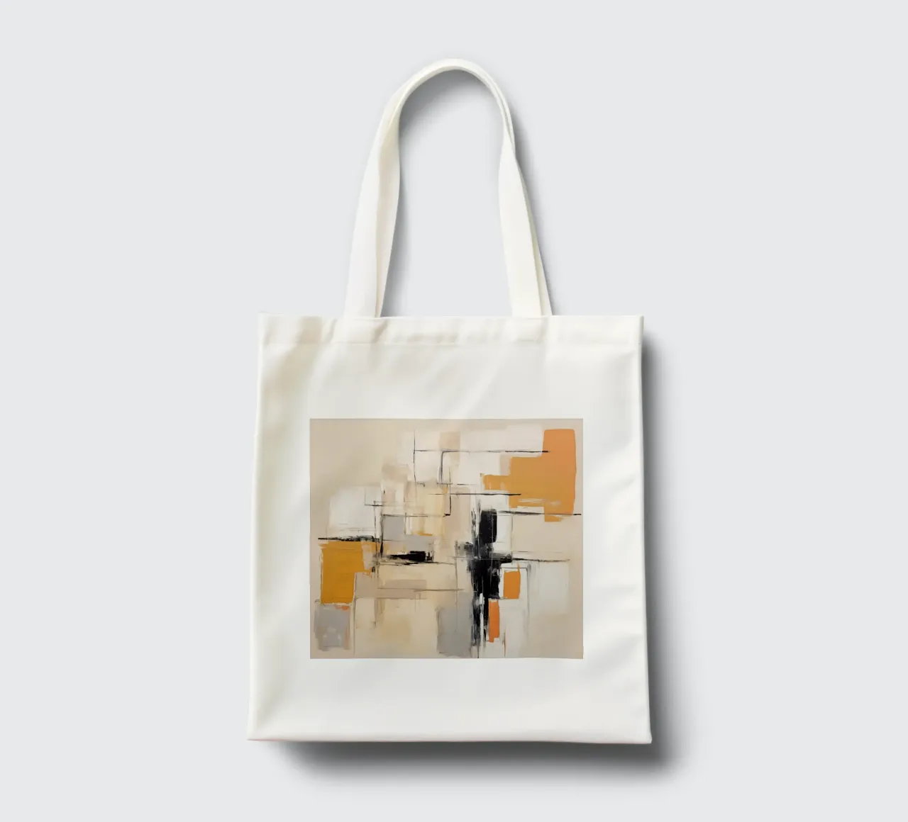 Astratto borsa in juta da Imagine