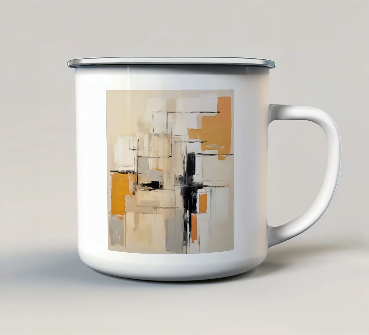 Astratto tazza in smalto da Imagine
