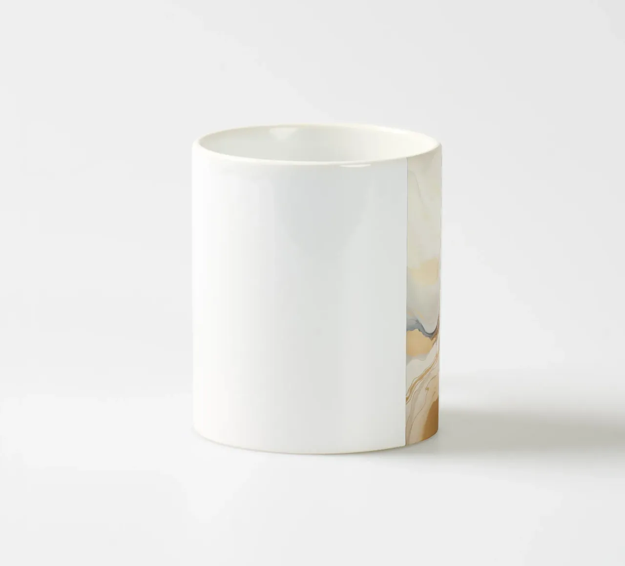 Abstract marmer ceramic mug by Imagine
