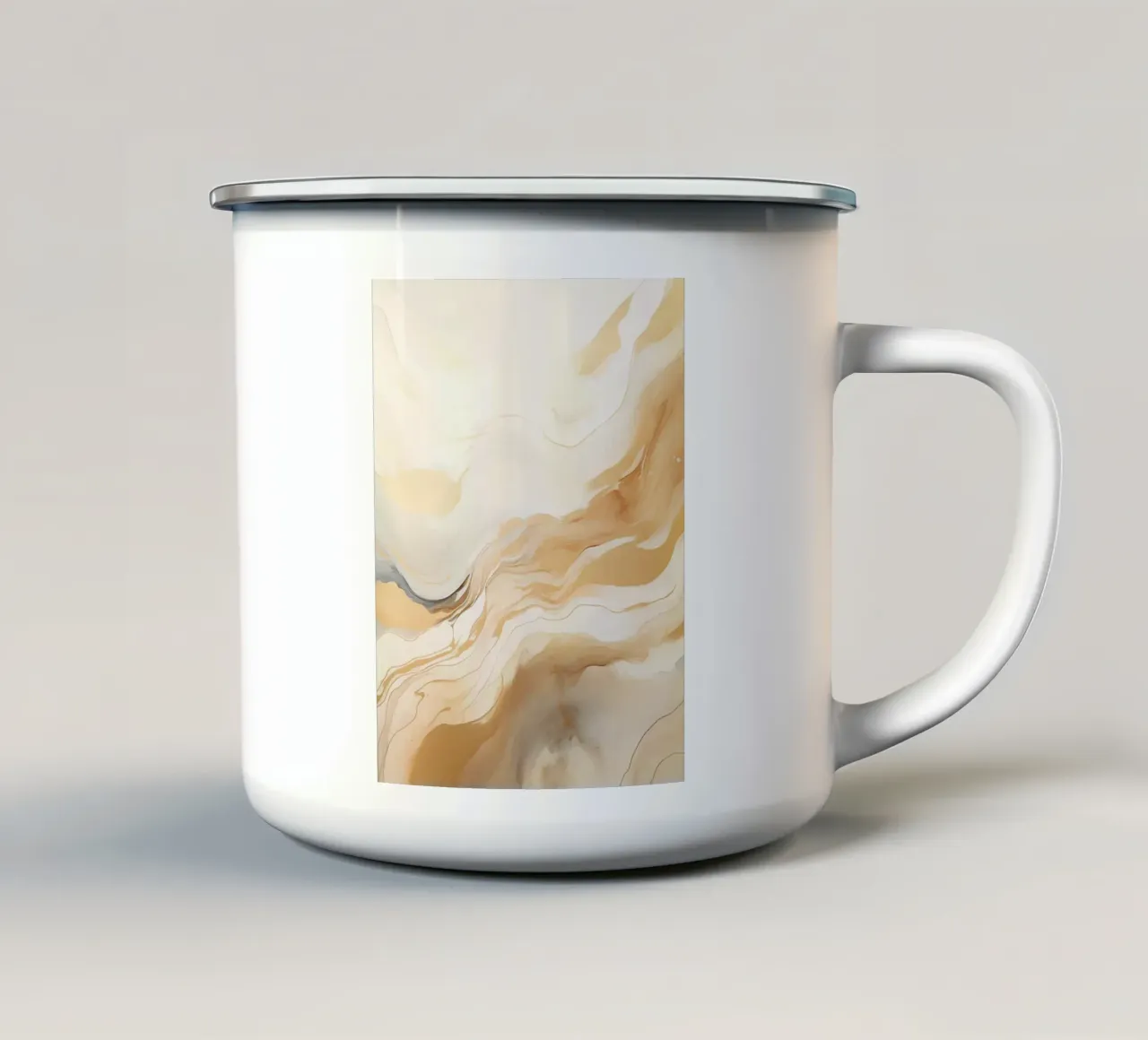 Marmer astratto tazza in smalto da Imagine
