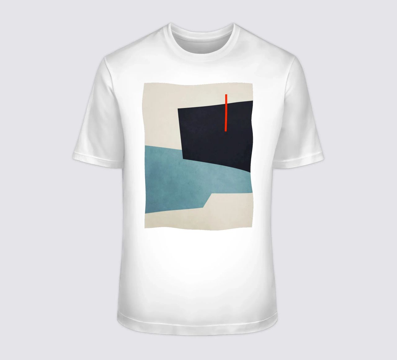 Geometric Shapes no. 19 Blue camiseta de adrianooliveira