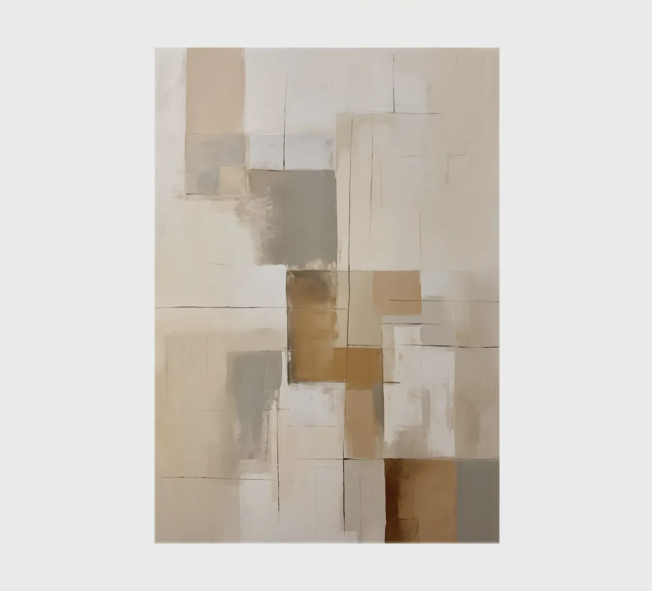 Abstract brown surfaces notebook by Imagine