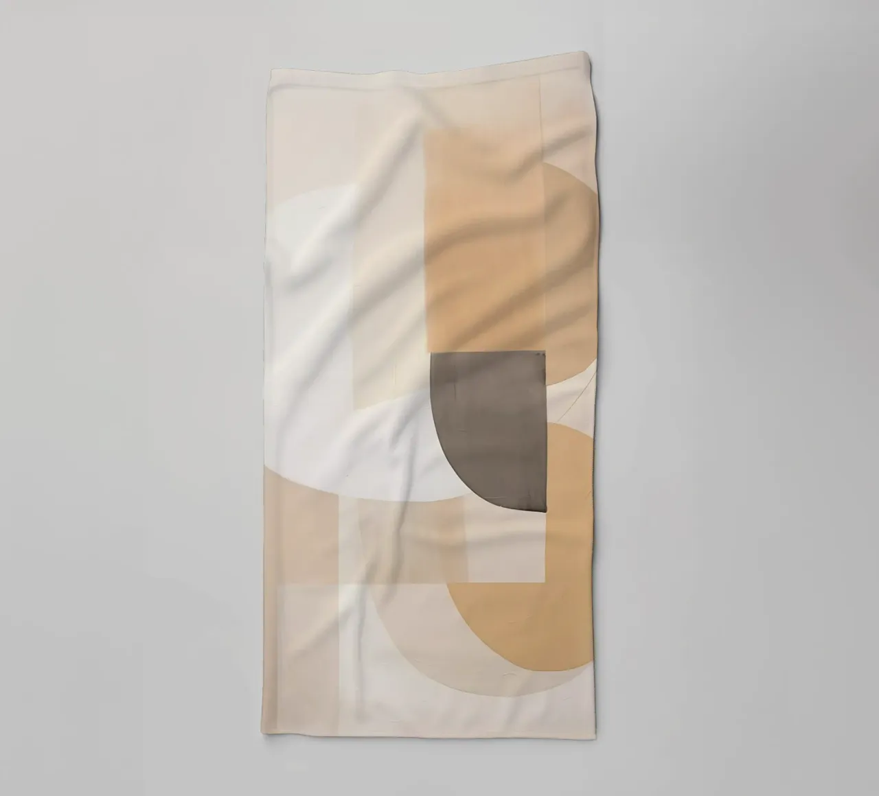 Abstract Bruin towel by Imagine