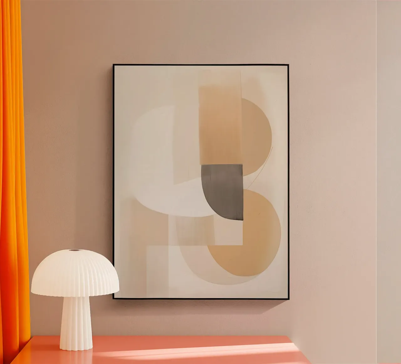 Bruin astratto plexiglass da Imagine