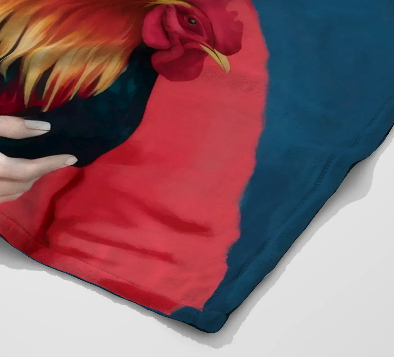 Fascino rustico coperta in pile da Petal Canvas
