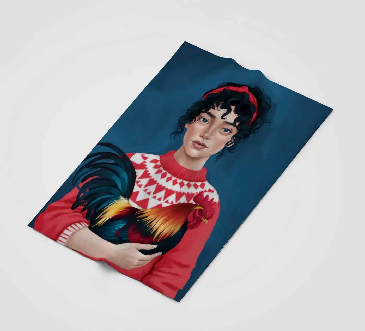 Rustic Charm fleecedeken van Petal Canvas