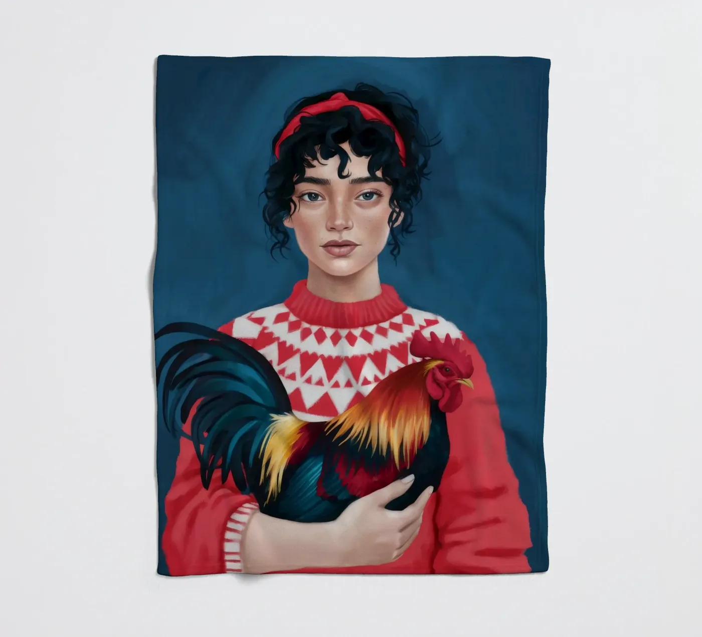 Rustic Charm fleecedeken van Petal Canvas