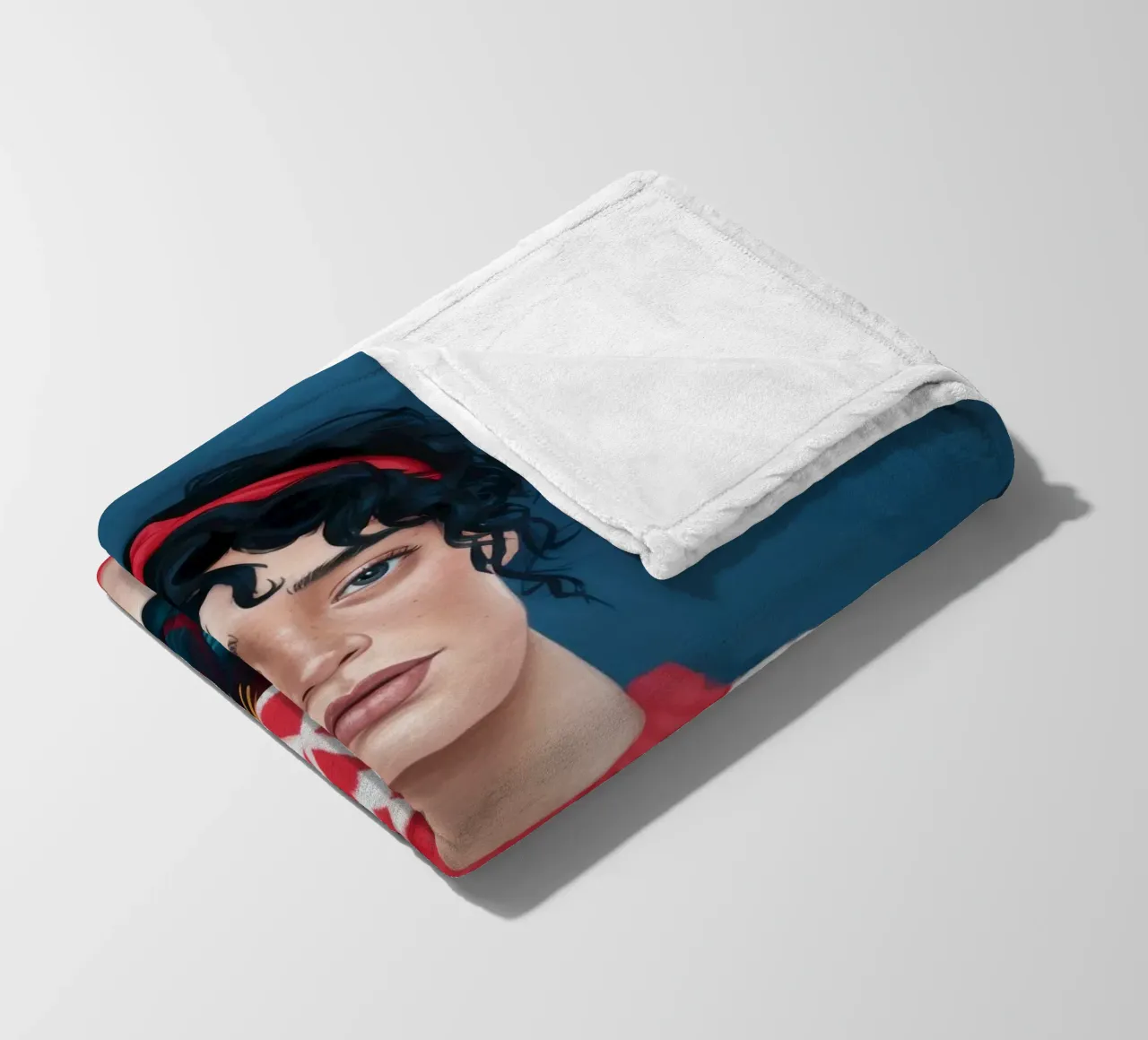 Rustic Charm Fleecedecke von Petal Canvas