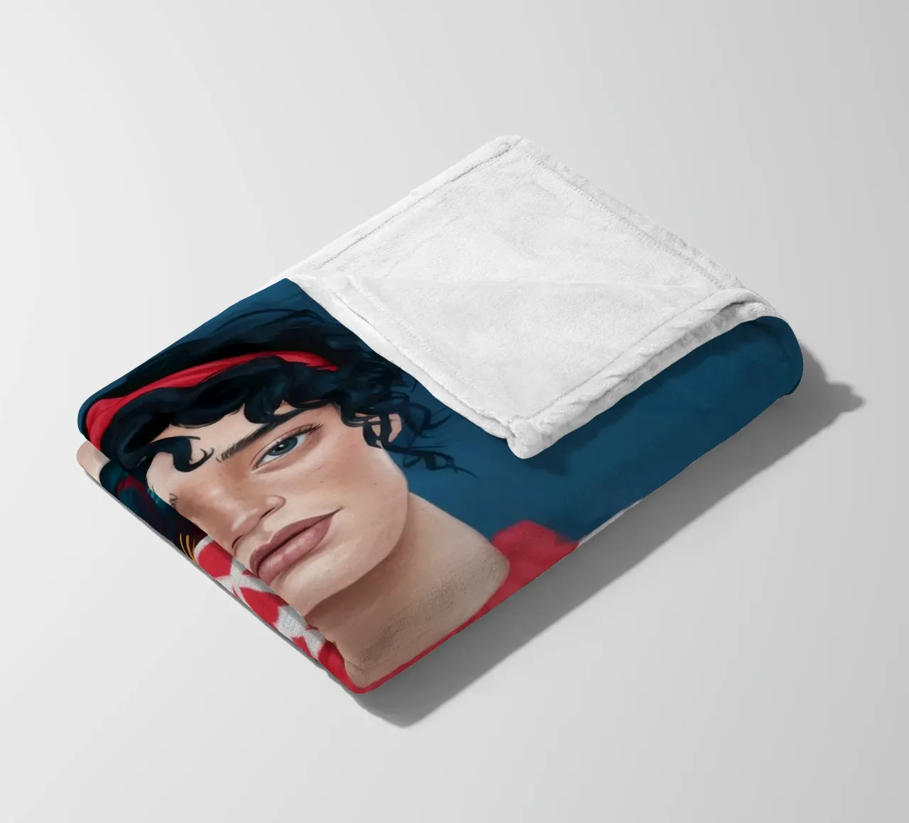 Rustic Charm Fleecedecke von Petal Canvas