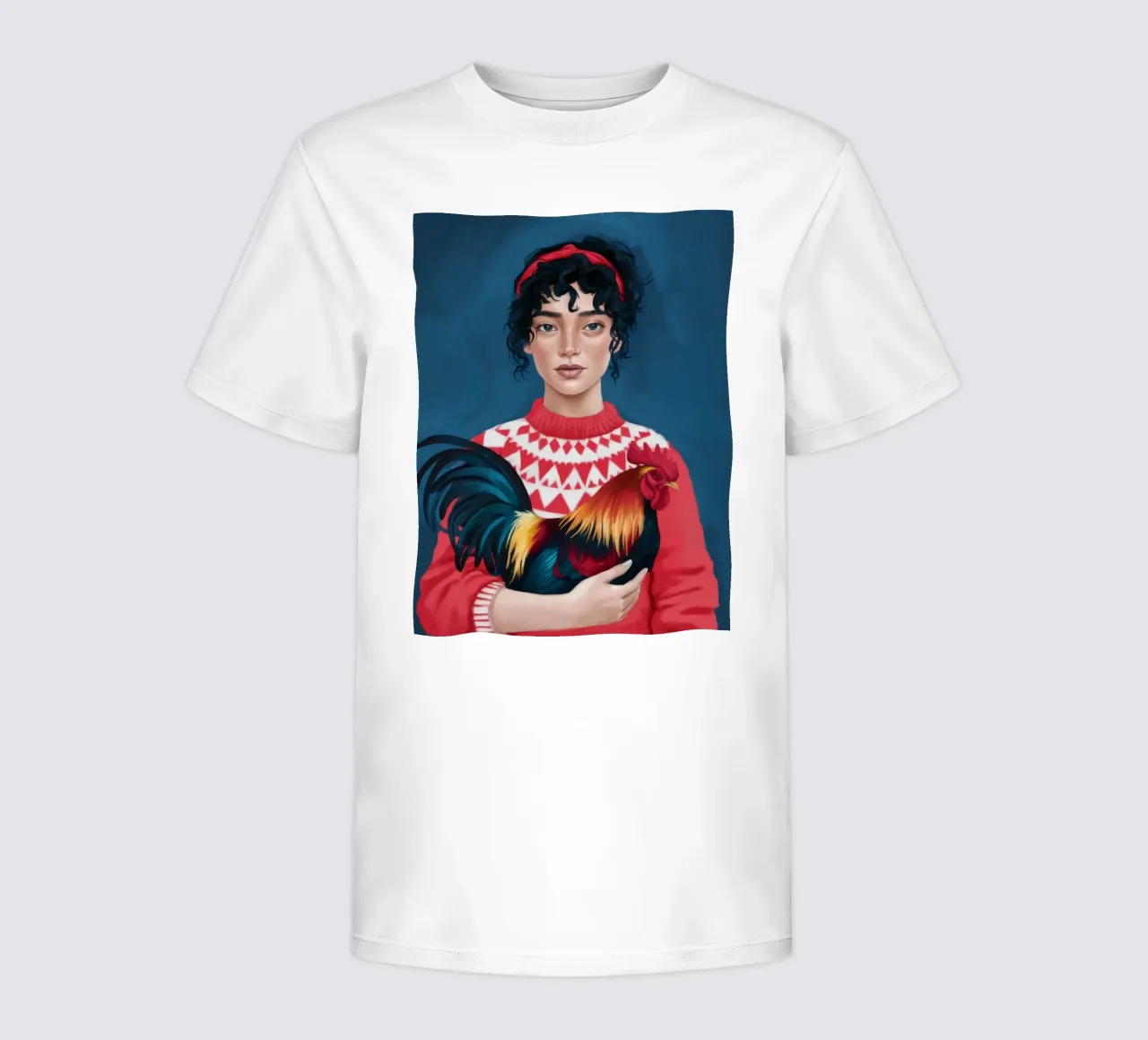 Fascino rustico t-shirt bambini da Petal Canvas