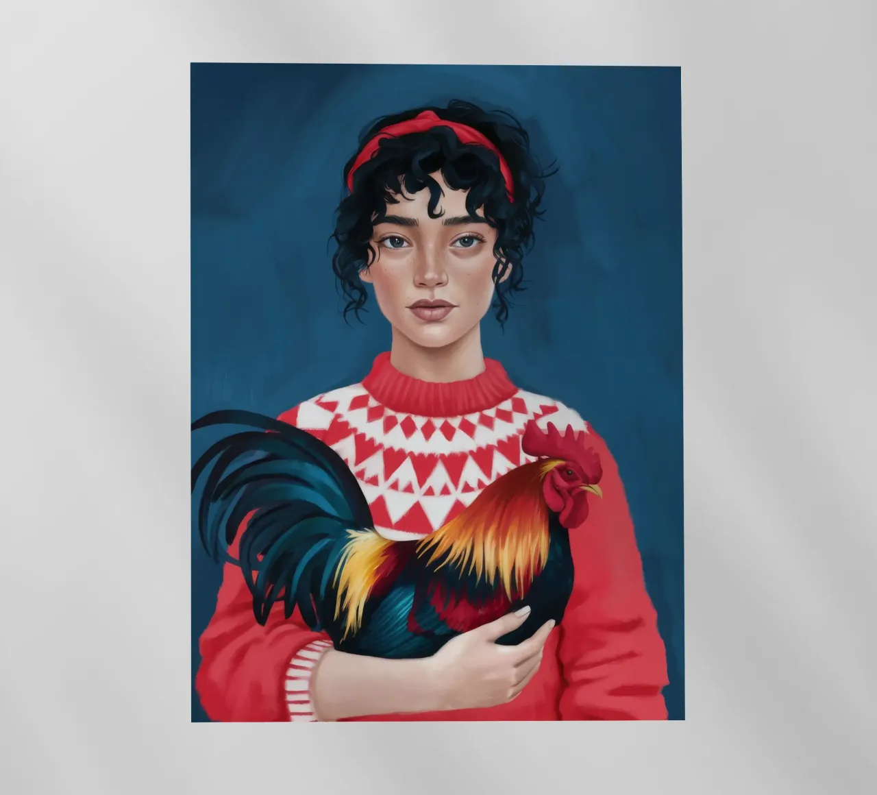 Fascino rustico pellicola backlit da Petal Canvas