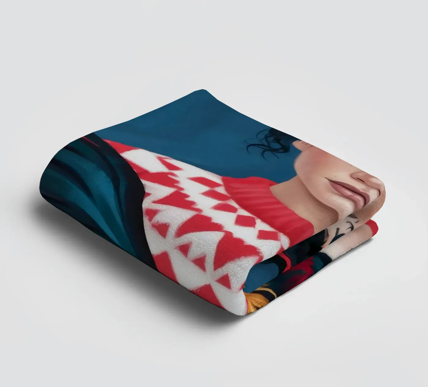 Rustic Charm badhanddoek van Petal Canvas