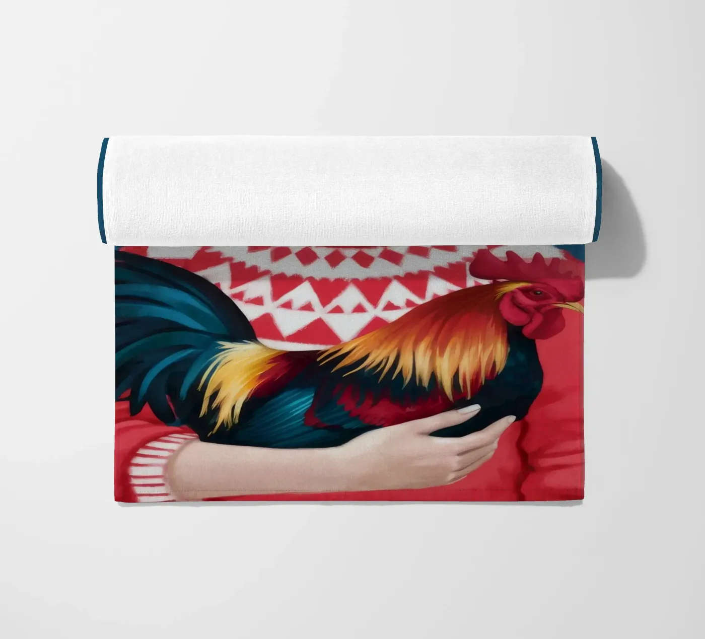 Fascino rustico telo mare da Petal Canvas