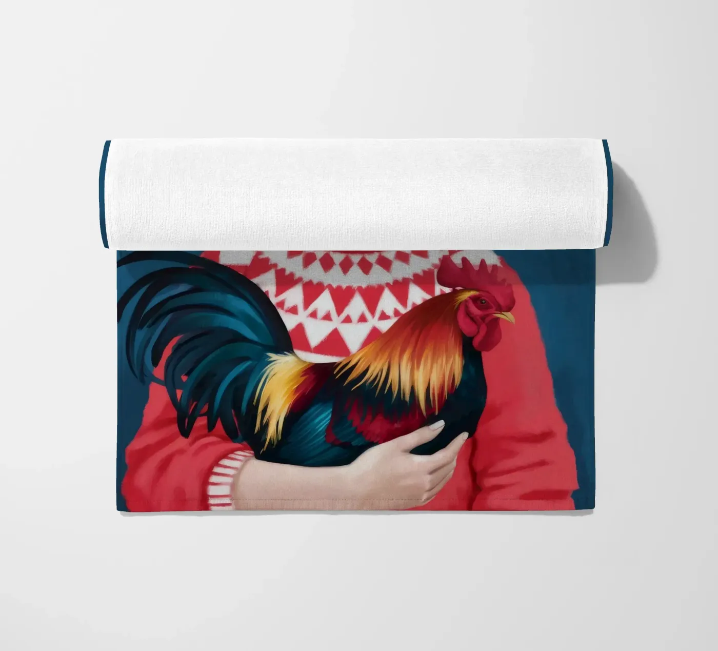 Fascino rustico telo mare da Petal Canvas