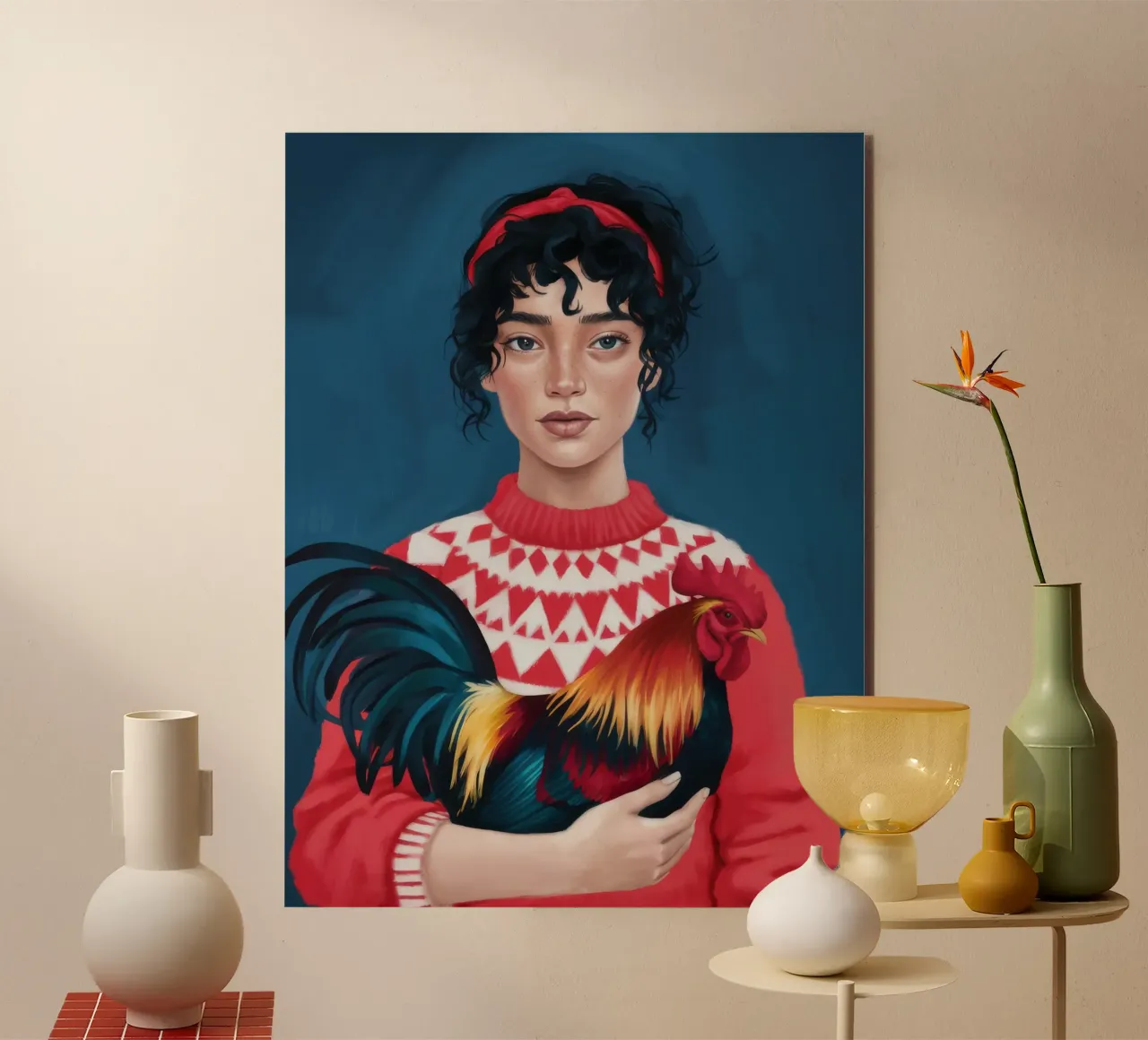 Rustic Charm forex plate by Petal Canvas