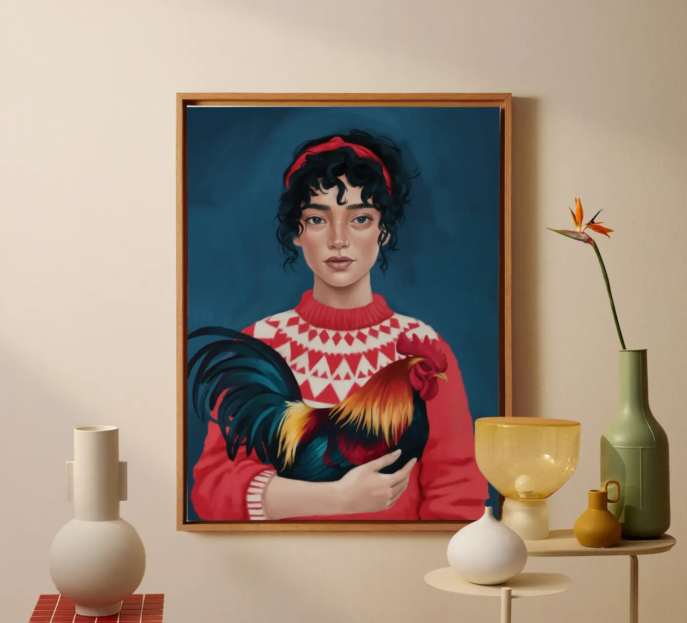 Rustic Charm canvas by Petal Canvas