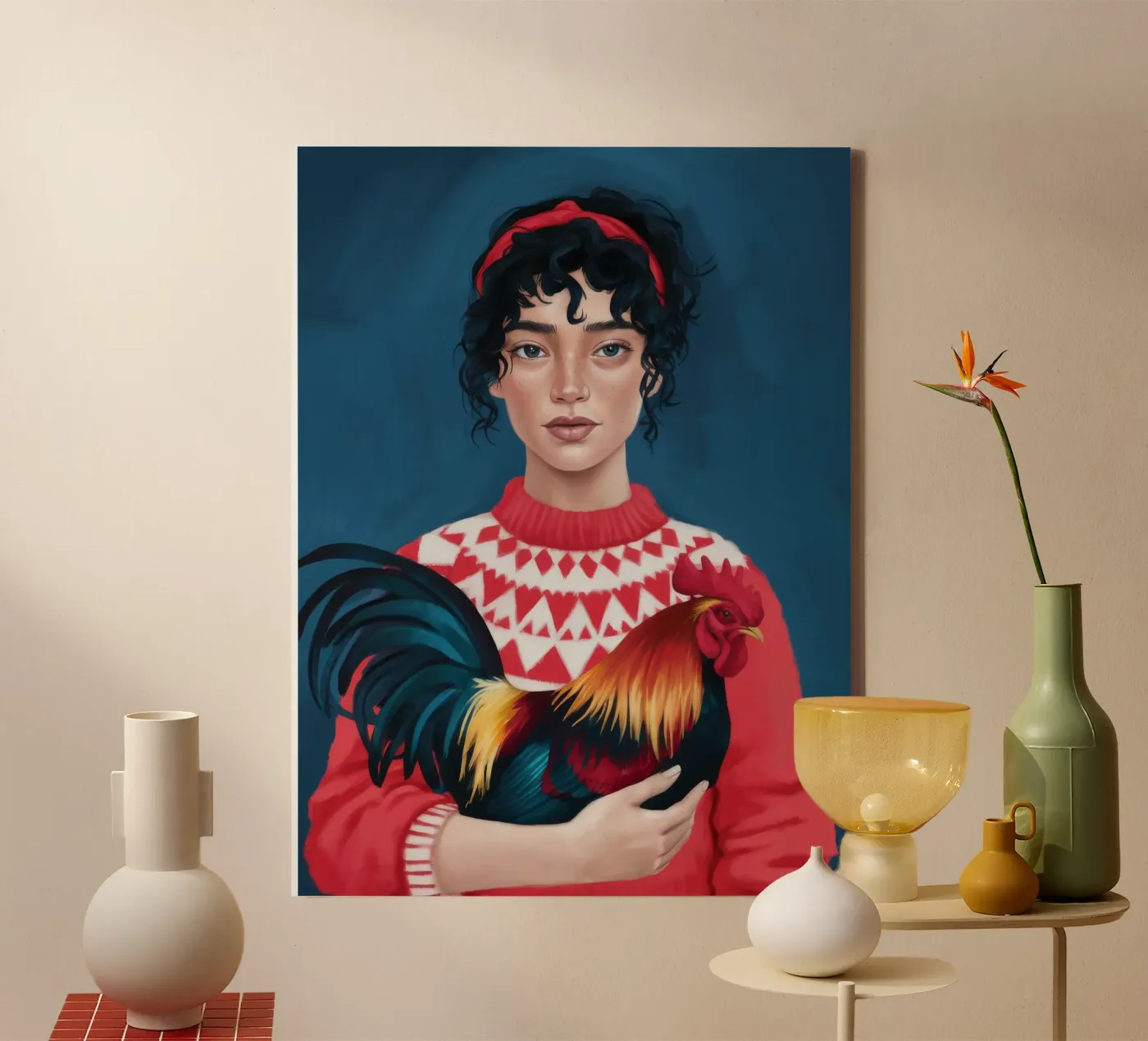 Rustic Charm canvas by Petal Canvas