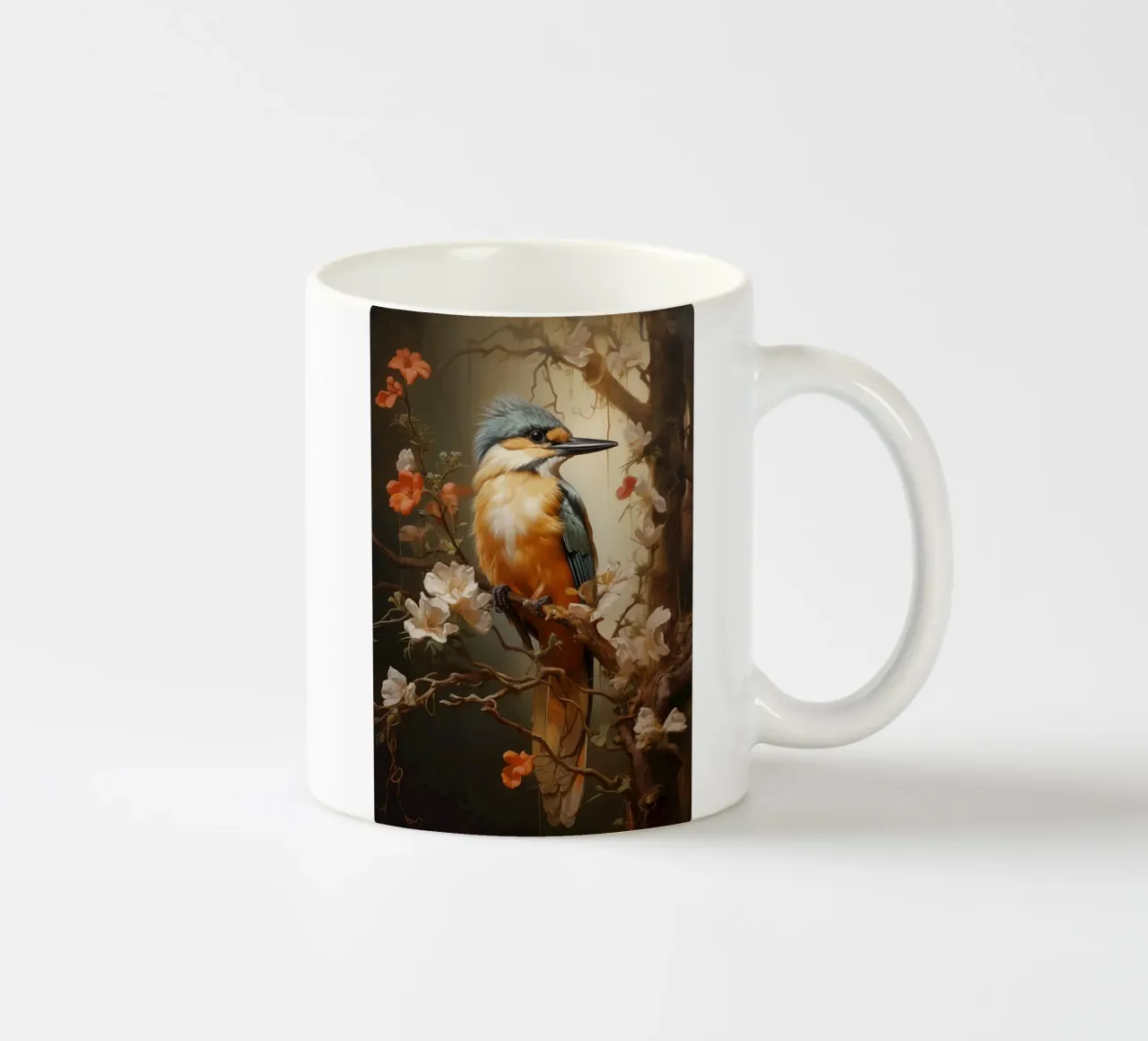 Martin pescatore tazza in ceramica da Imagine