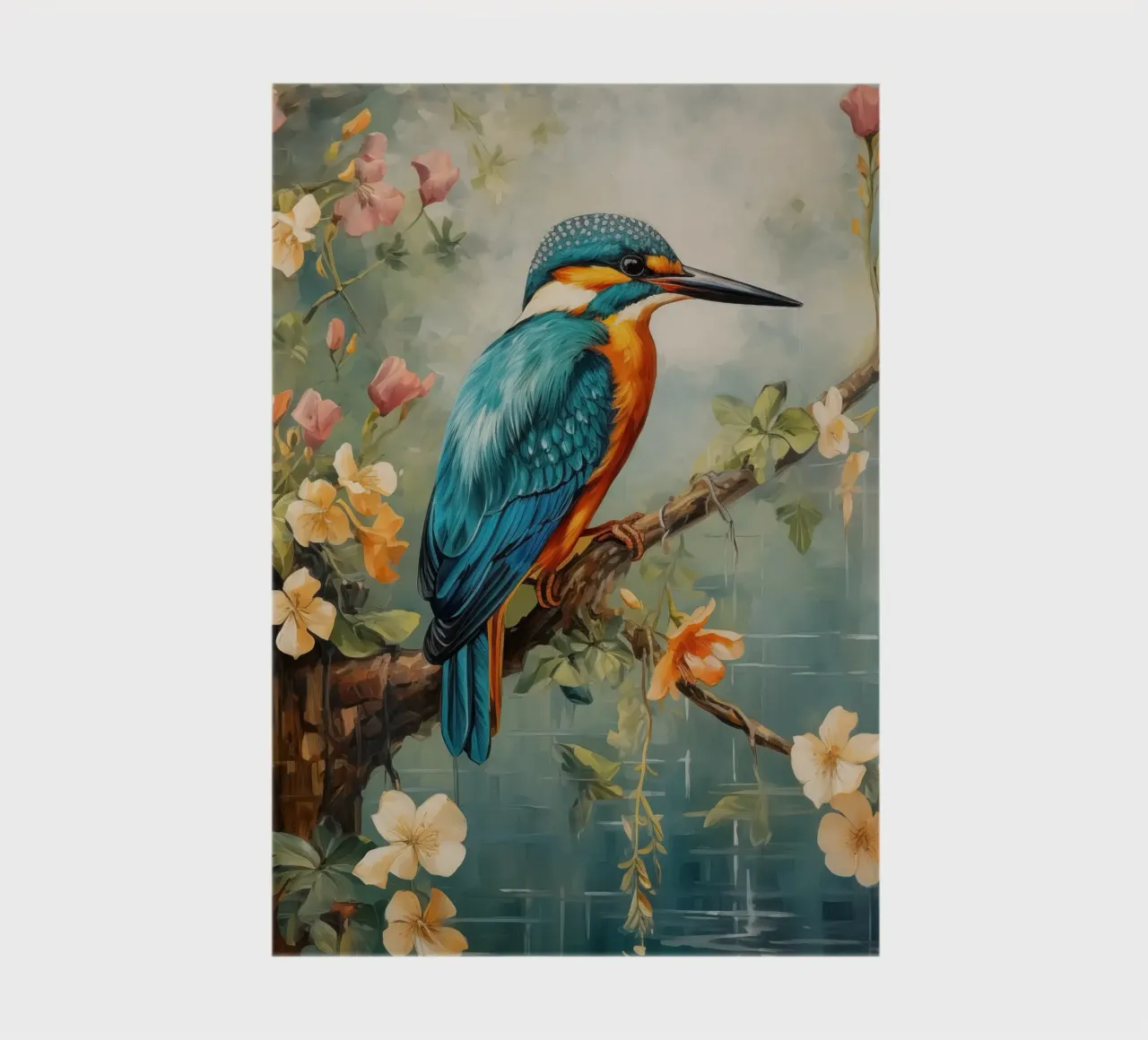 Kingfisher notebook by Imagine