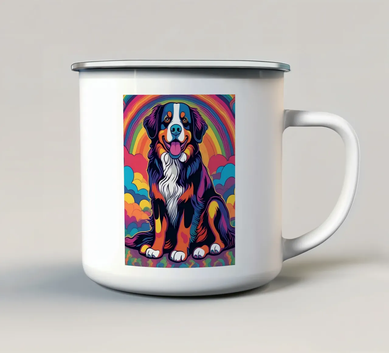 Bernersennen in Bunt #24 tazza in smalto da Yumis.Beargang.and.Me