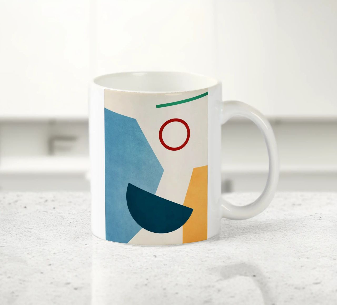 Color Geometry no. 2 tazza in ceramica da adrianooliveira