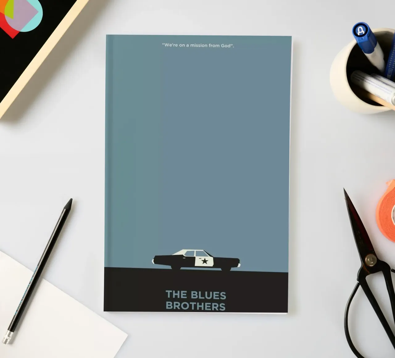 Blues Brothers notebook by Rahma Projekt
