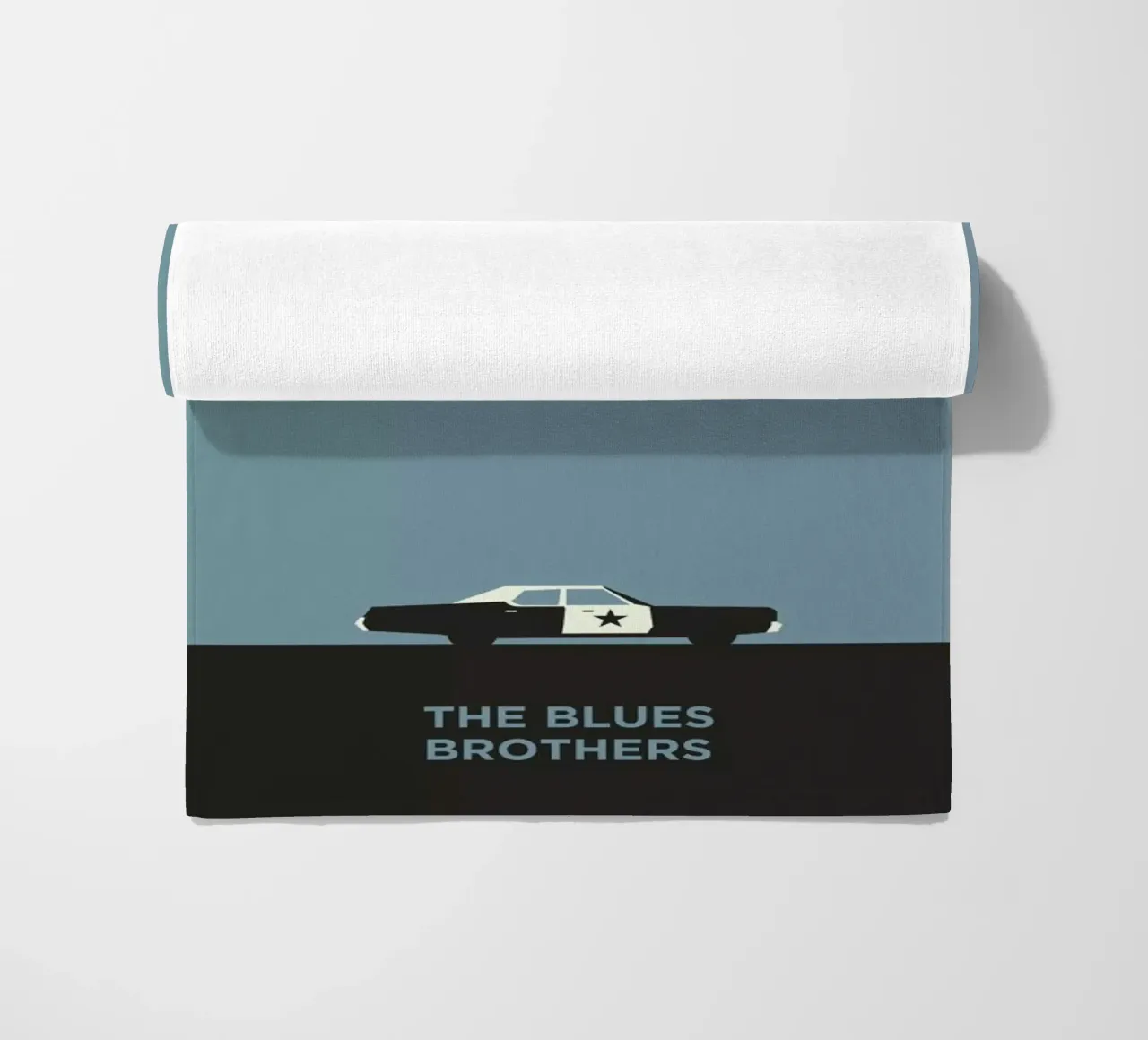 Blues Brothers beach towel by Rahma Projekt