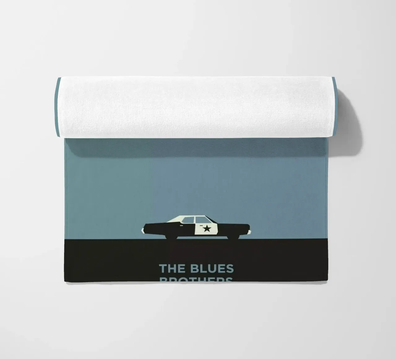 Blues Brothers beach towel by Rahma Projekt