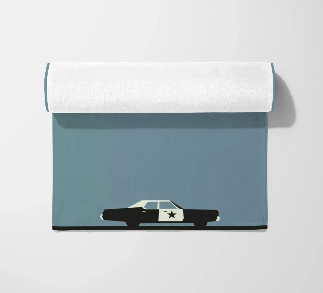 Blues Brothers beach towel by Rahma Projekt