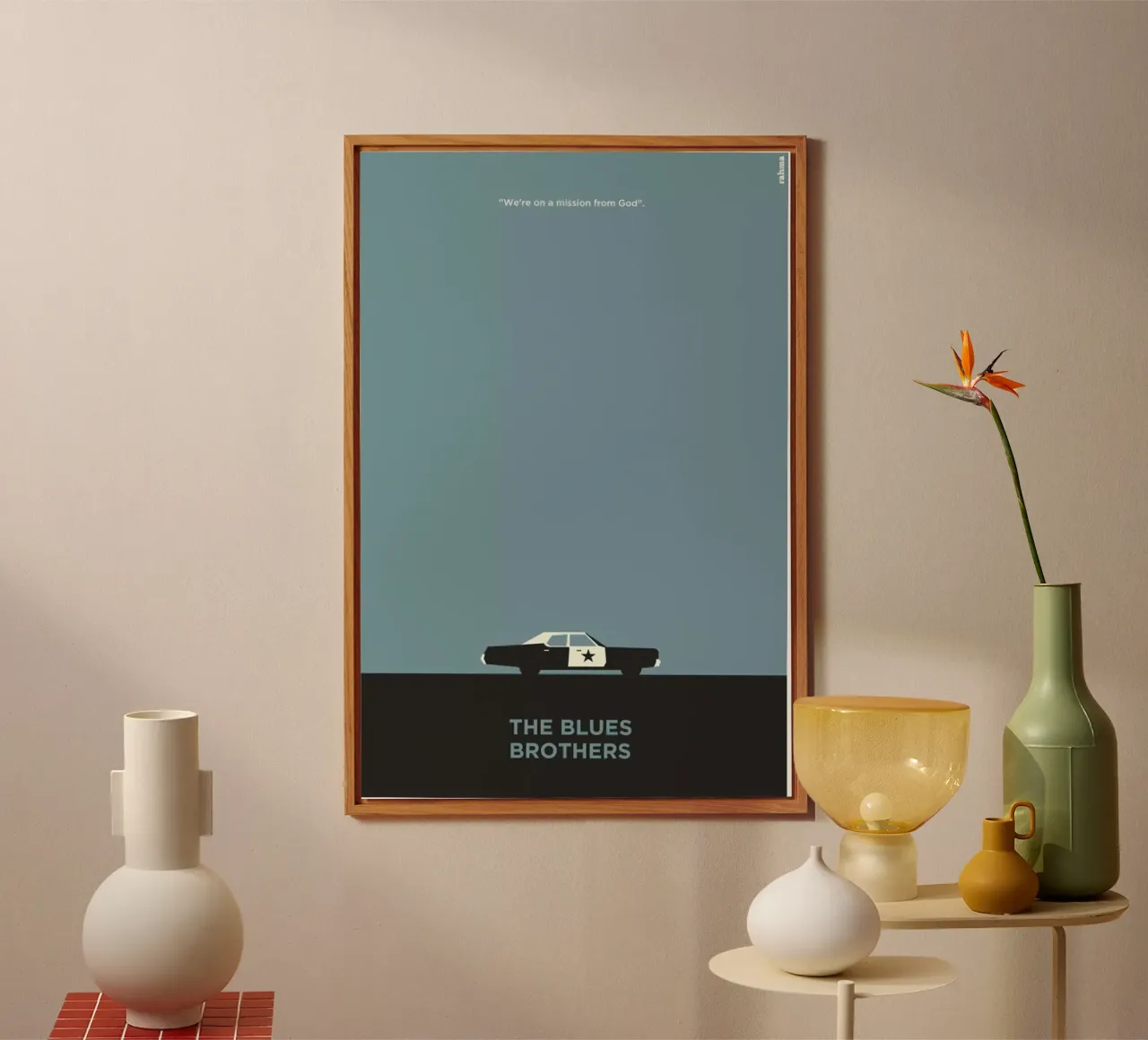 Blues Brothers alu-dibond by Rahma Projekt