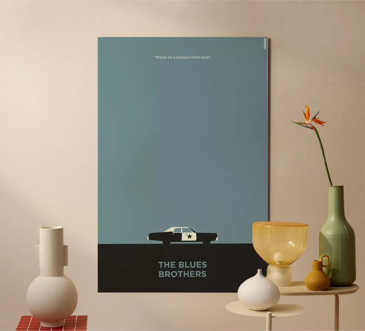 Blues Brothers alu-dibond by Rahma Projekt