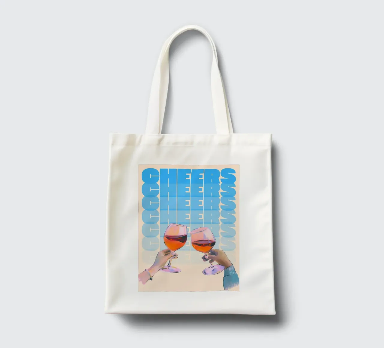 "Cheers" Toast Art Print by Aperol Spritz, Pop Art & Trendy tote bag by NorwesClub