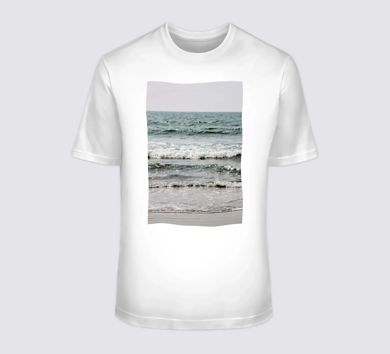 Blue Beach Waves t-shirt da Victoria Frost