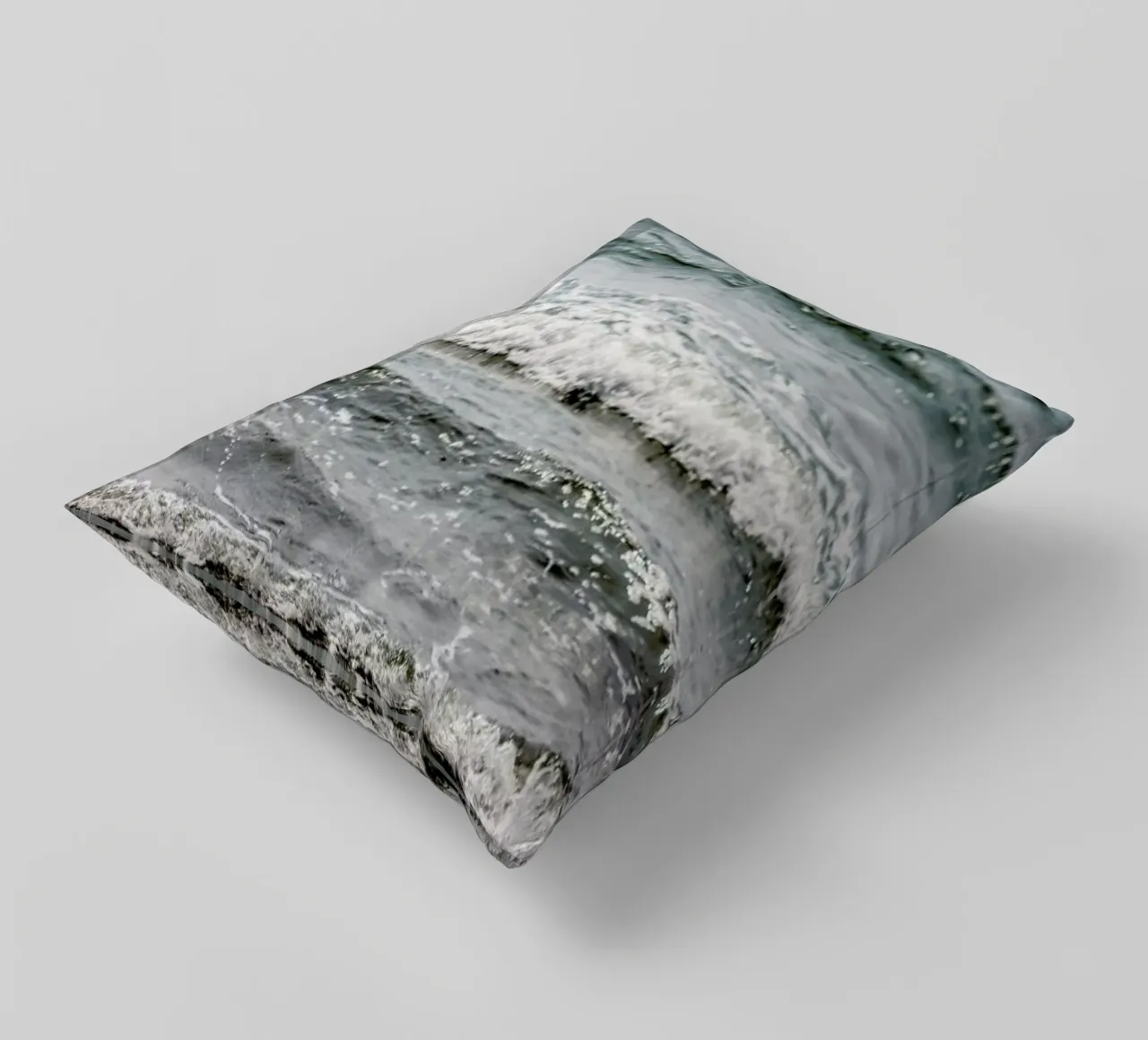 Blue Beach Waves cuscino da Victoria Frost