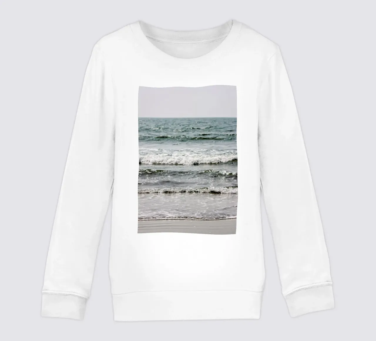 Blue Beach Waves felpa bambino da Victoria Frost
