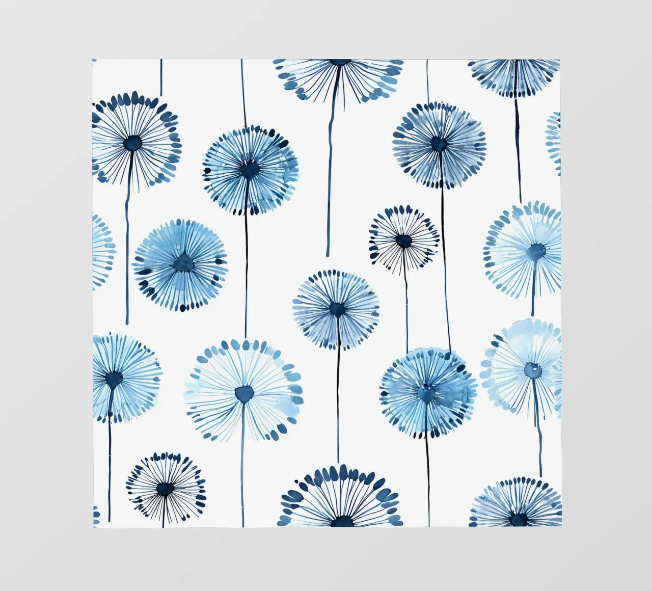 Soffice brezza di denti di leone pellicola backlit da Botanical Pattern House