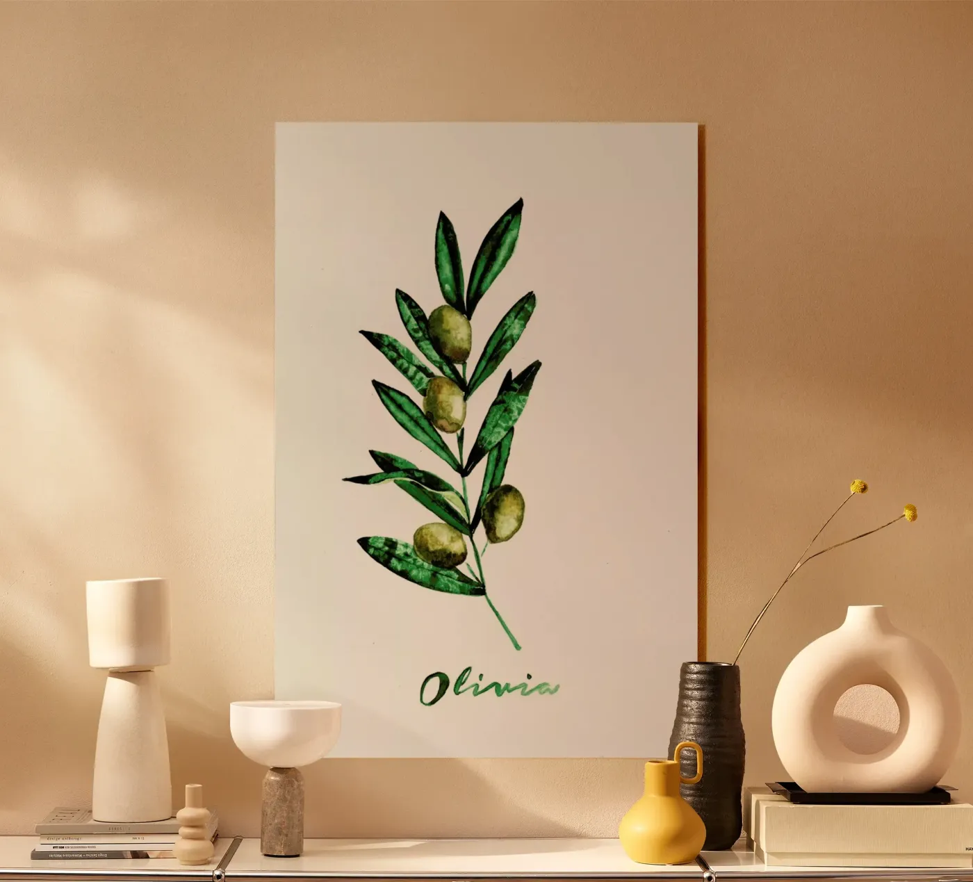 Olivia plexiglas de Nathys_illustration