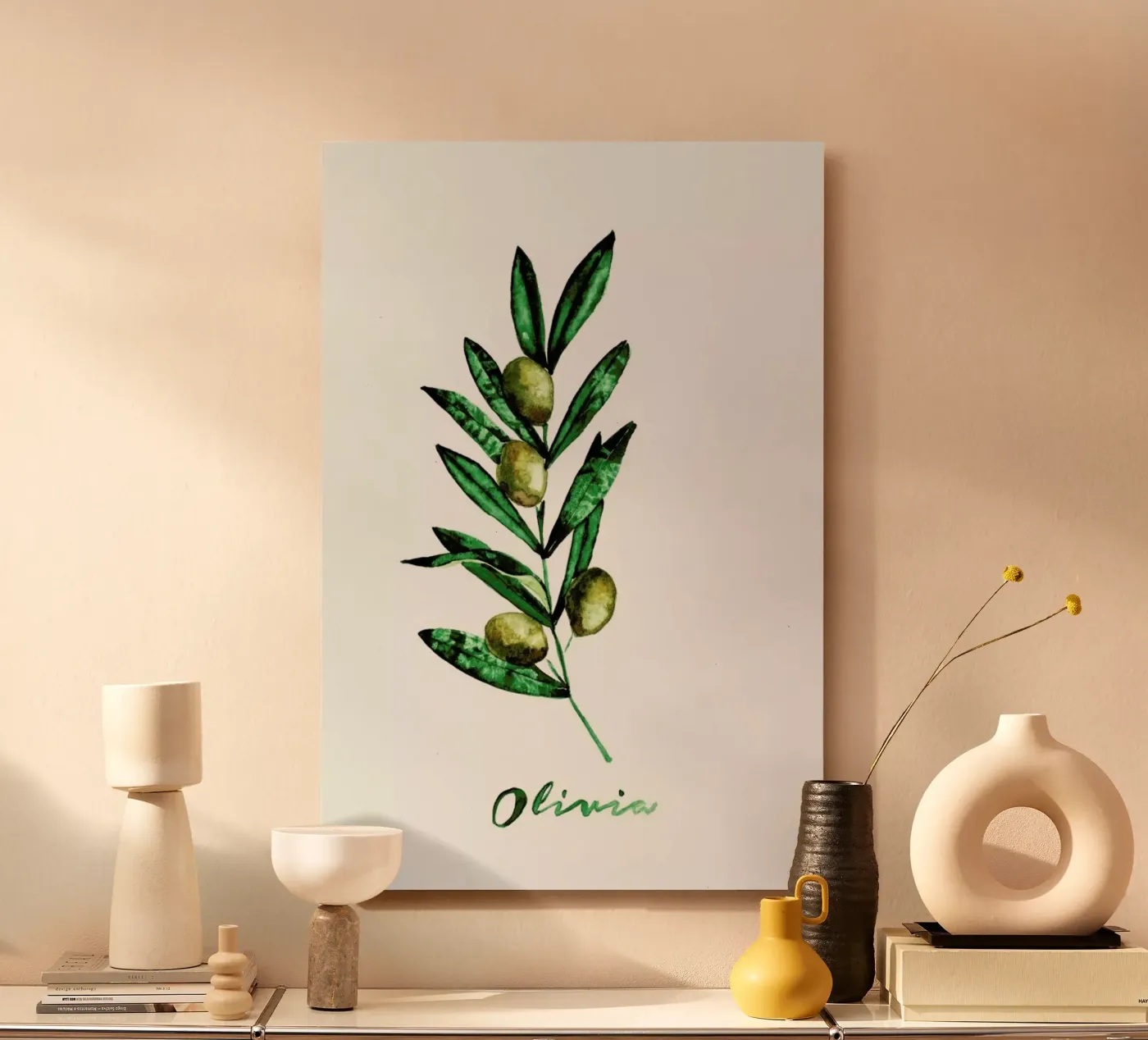 Olivia alluminio dibond da Nathys_illustration