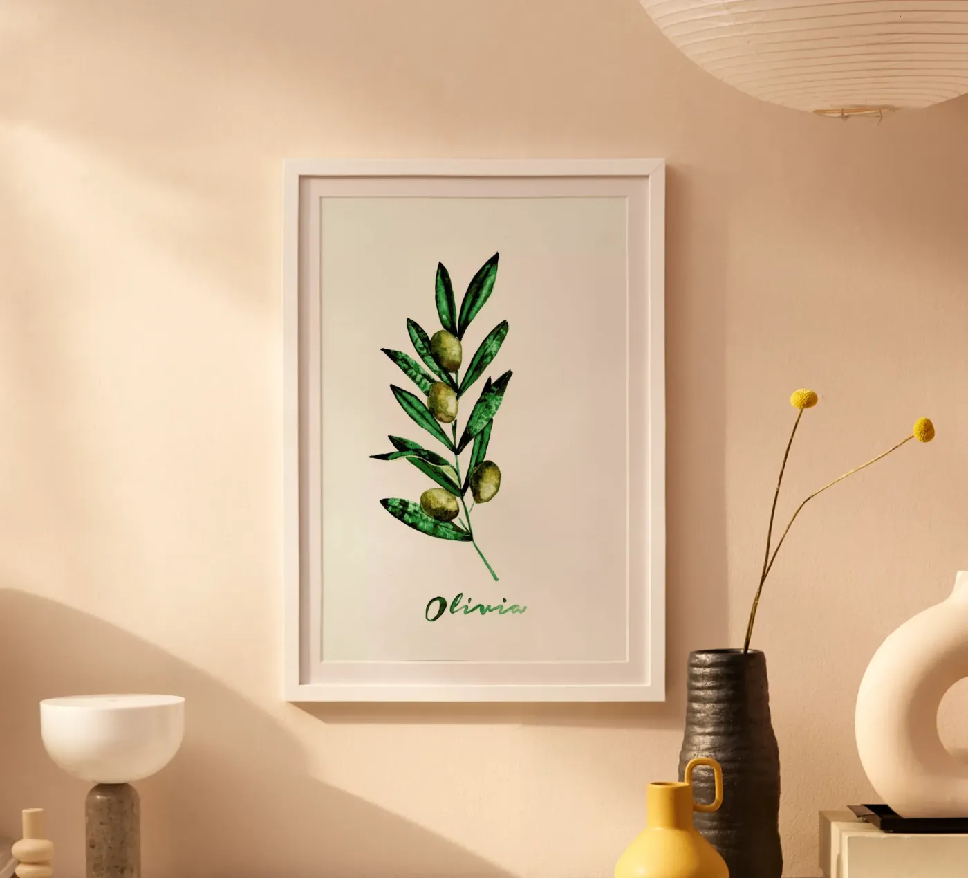Olivia poster van Nathys_illustration