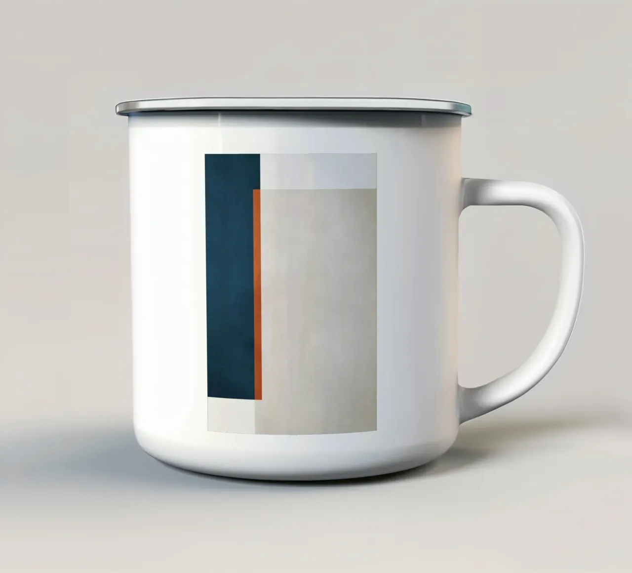 Geometric Shapes no. 17 tazza in smalto da adrianooliveira
