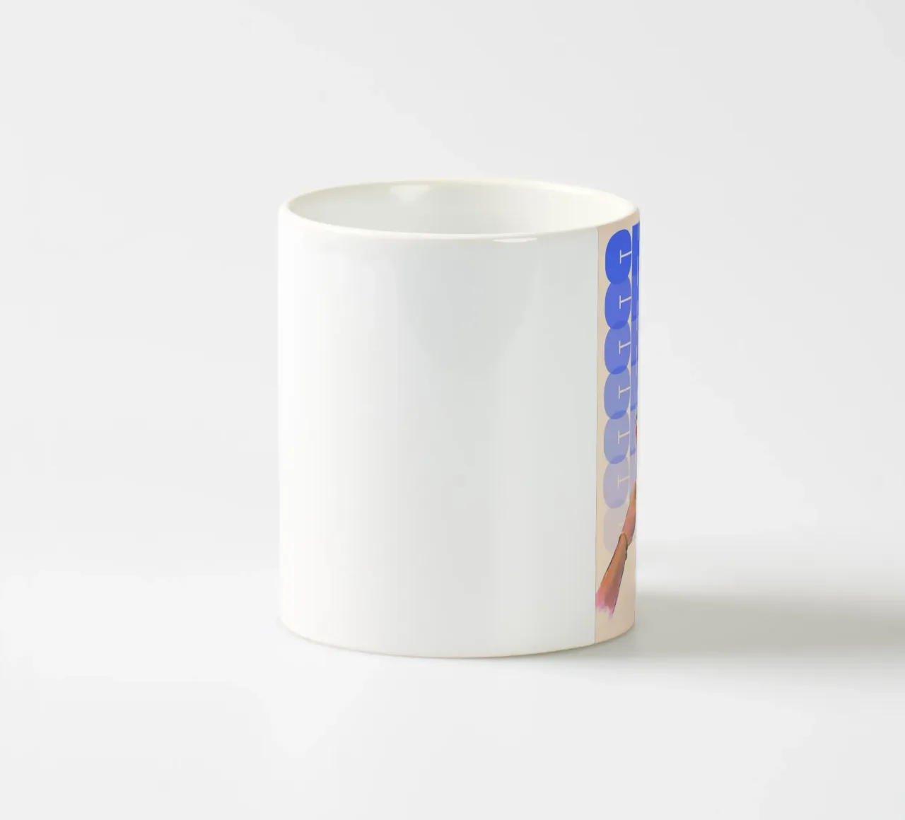 Summer Vibes Cheers di ArtfulHands - Pop art di bevande tropicali tazza in ceramica da NorwesClub